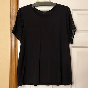 J Crew shirt with sheer sleeves - XL